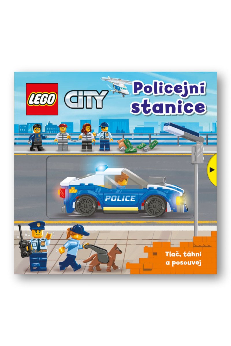 LEGO CITY Policejní stanice - Tlač táhni a posouvej
