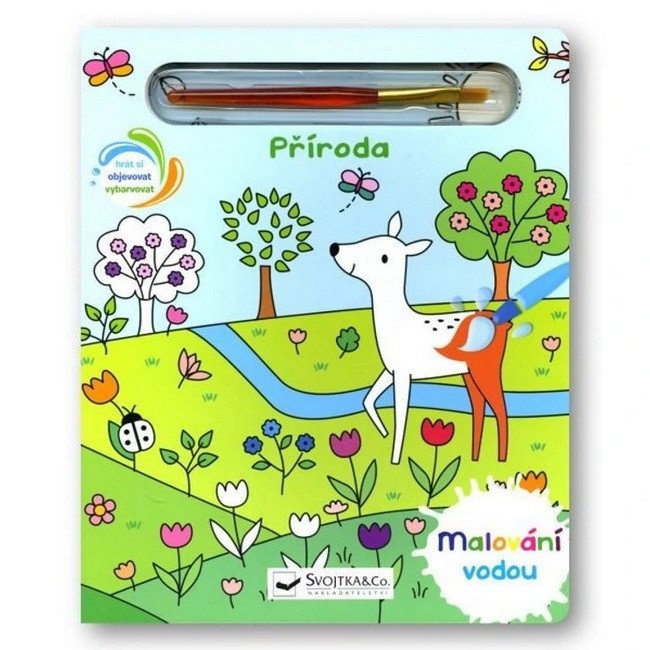 Malování vodou Příroda