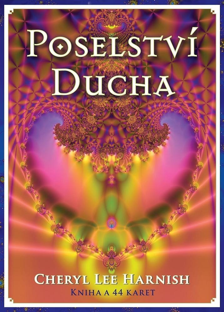 Poselství Ducha - Kniha a 44 karet lesklé – Harnish Cheryl Lee