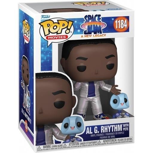 Funko POP Movies Space Jam 2 - AI G wRhyth witch Pete Metallic limited edition