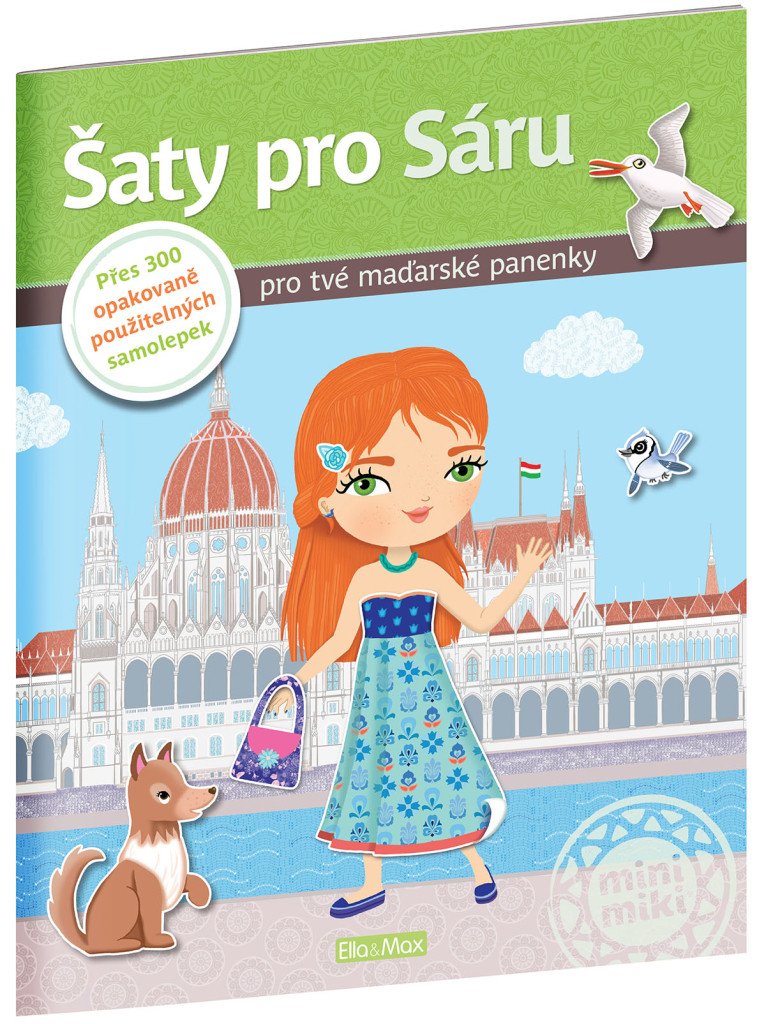 Šaty pro Sáru - 300 samolepek pro tvé maďarské panenky – Camel Julie