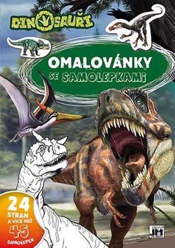 Dinosauři - Omalovánky A4