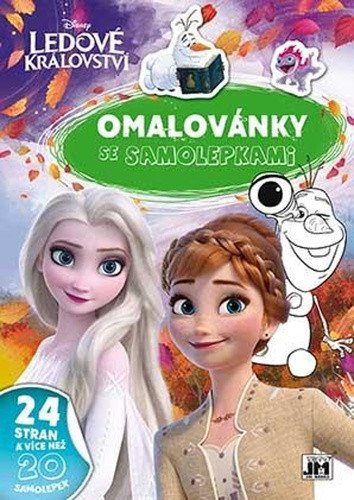 Ledové království - Omalovánky A4
