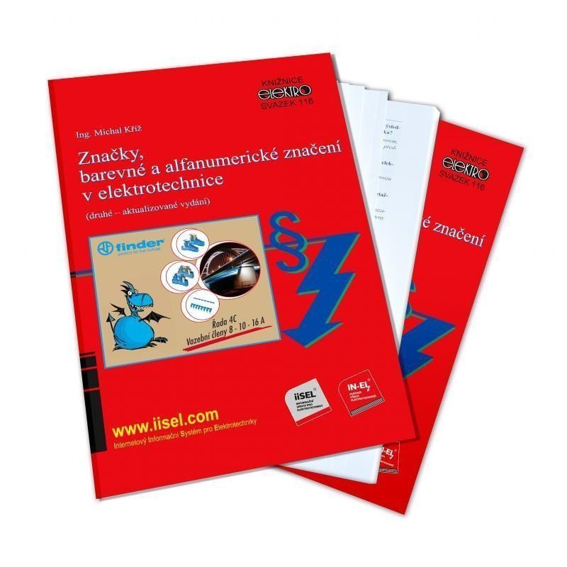 Značky barevné a alfanumerické značení v elektrotechnice – Kříž Michal