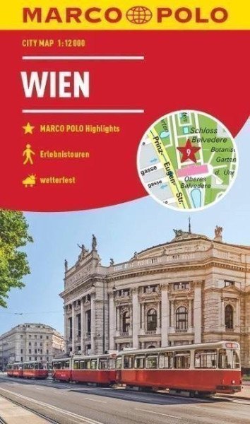 Vídeň 1:12 000 / mapa města (lamino) (2022)