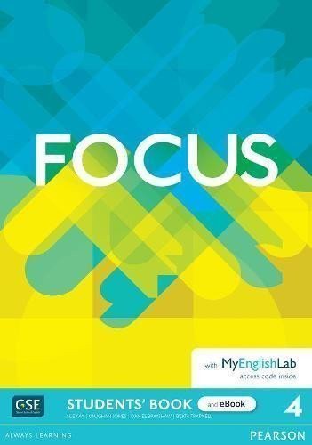 Focus 1st Edition Level 4 Students Book with Online Practice – Jones Vaughan