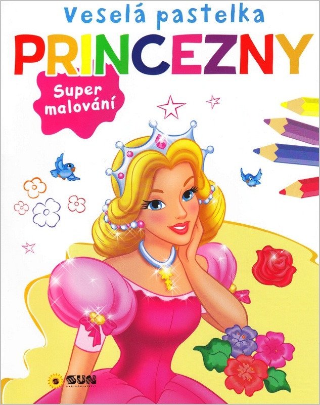 Veselá pastelka Princezny