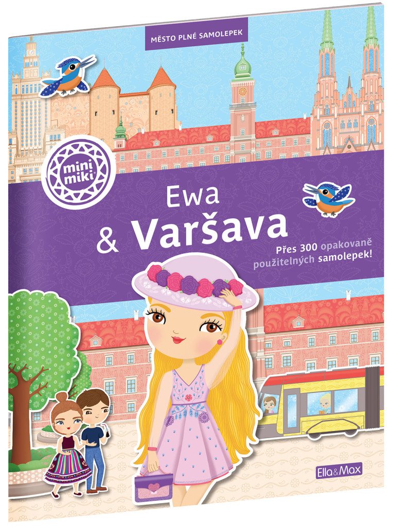 Ewa  Varšava - Město plné samolepek – Potužníková Ema