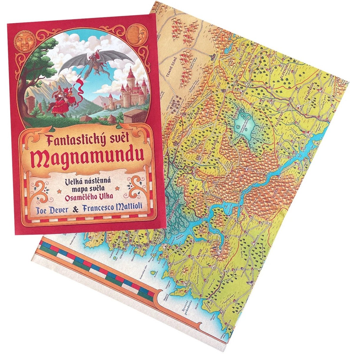 Fantastický svět Magnamundu mapa – Dever Joe