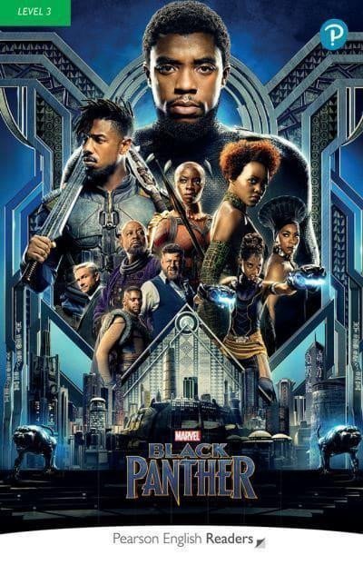 Pearson English Readers Level 3 Marvel Black Panther Book  Code Pack – Edwards Lynda