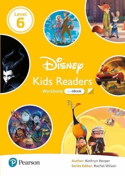 Pearson English Kids Readers Level 6 Workbook with eBook and Online Resources DISNEY – Harper Kathryn