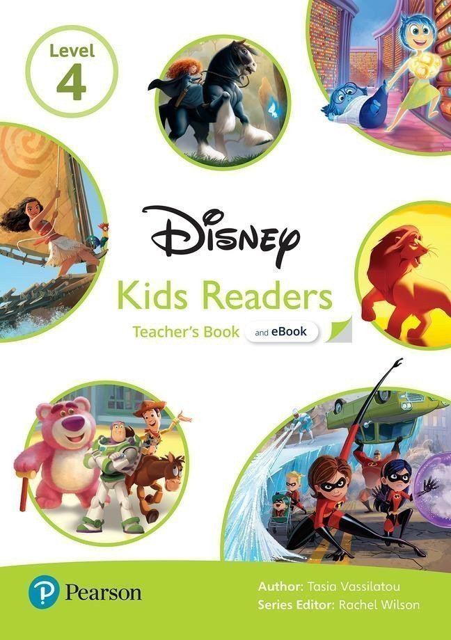Pearson English Kids Readers Level 4 Teachers Book with eBook and Resources DISNEY – Vassilatou Tasia