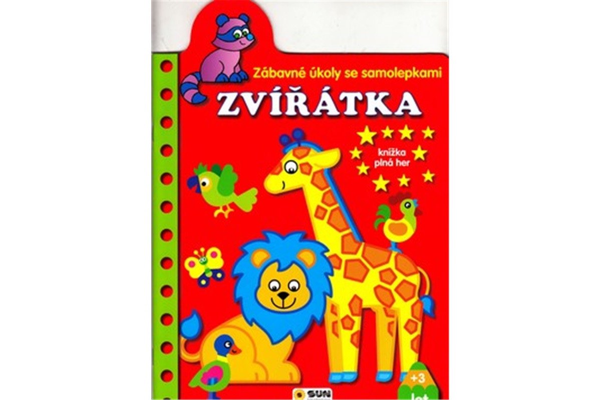 Zvířátka - Zábavné úkoly se samolepkami
