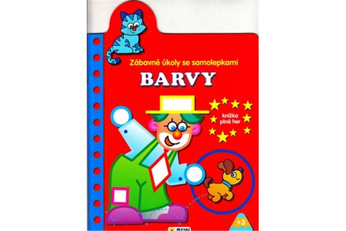 Barvy - Zábavné úkoly se samolepkami