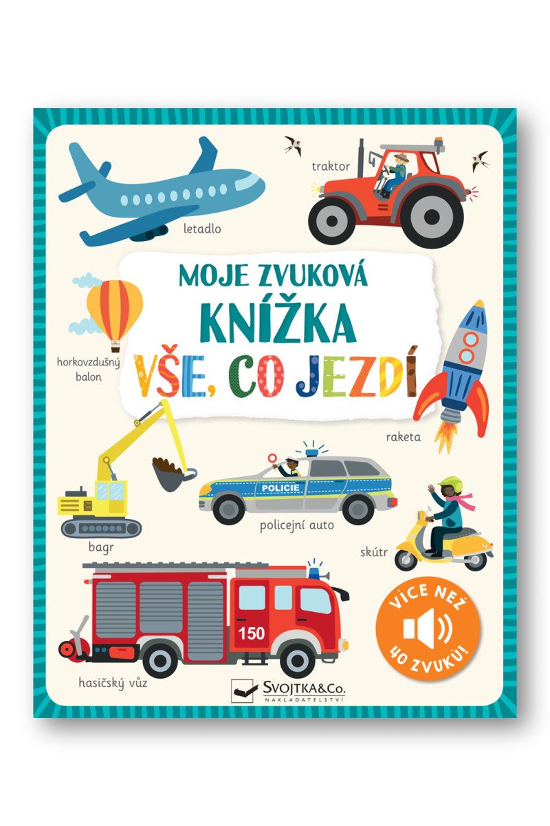 Moje zvuková knížka Vše co jezdí