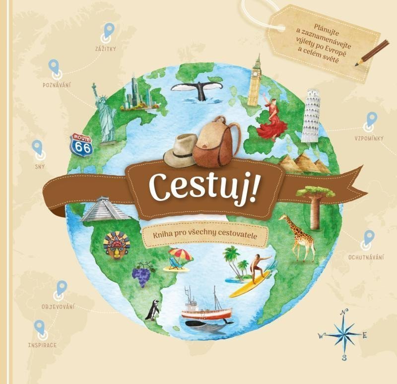 Cestuj Kniha pro všechny cestovatele – Kopřivová Monika