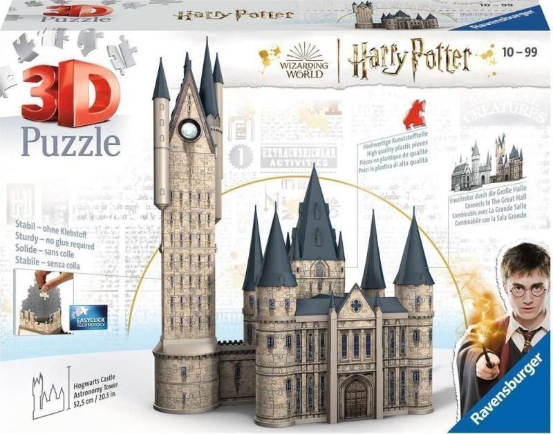 3D Puzzle Harry Potter Bradavický hradAstronomická věž 540 dílků