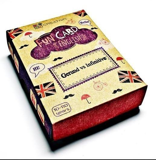 Fun Card English Gerund vs Infinitive – group of authors
