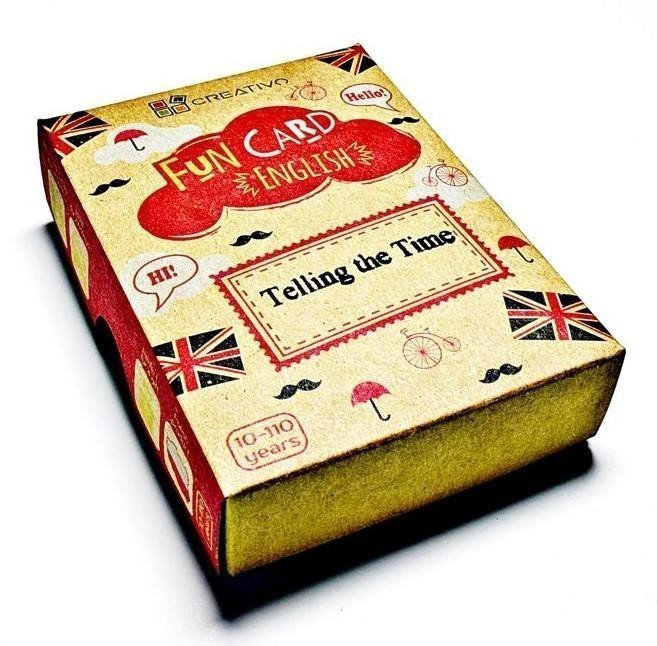 Fun Card English Telling the Time – Dwornik Pawel