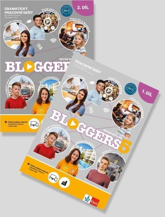 Bloggers 5 A2 – 2dílný prac sešit  žákovská licence