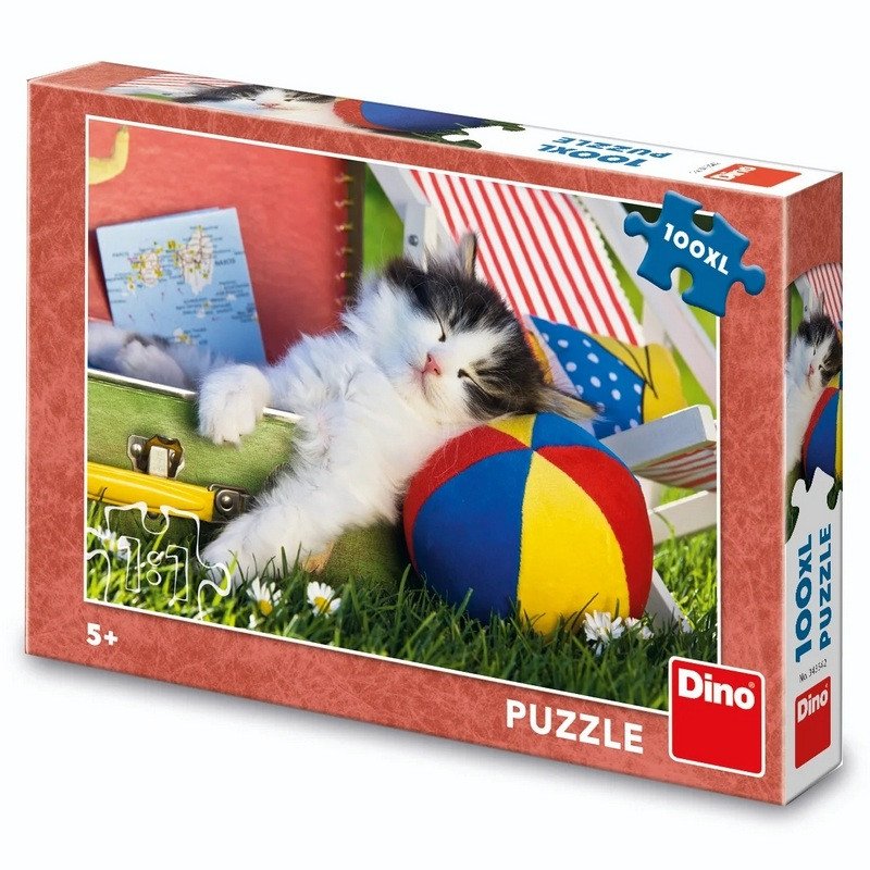 Puzzle Kotě odpočívá 100 XL dílků