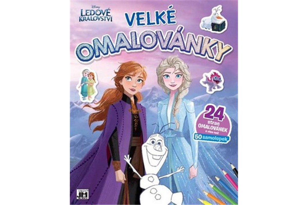 Ledové království - Velké omalovánky