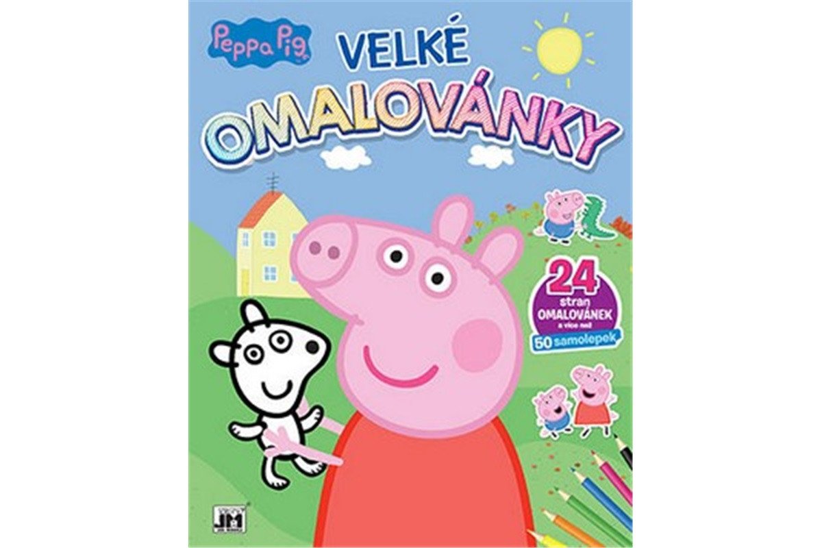 Peppa Pig - Velké omalovánky