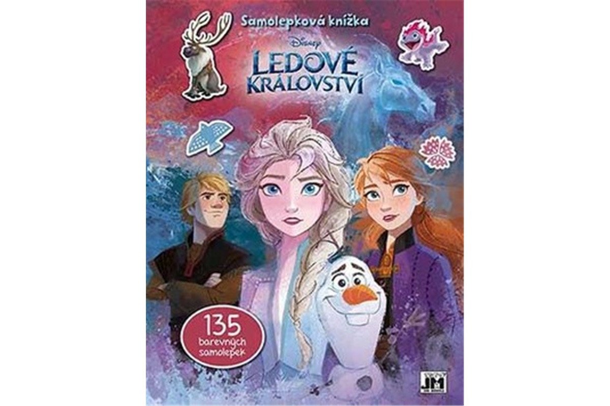 Ledové království 2 - Samolepková knížka