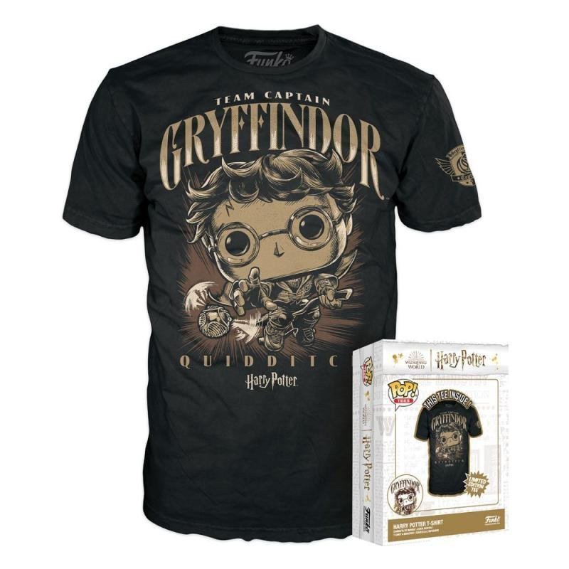 Funko POP Tee Harry Potter - Quidditch velikost M