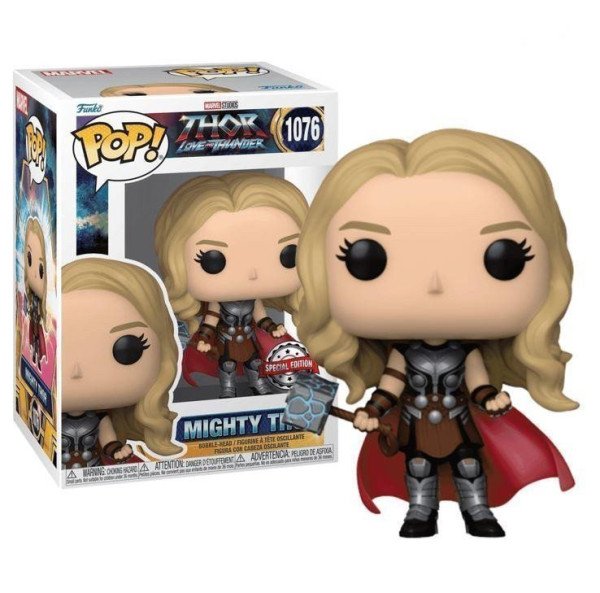 Funko POP Marvel: Thor Love & Thunder - Mighty Thor withnout helmet (exclusive special edition)