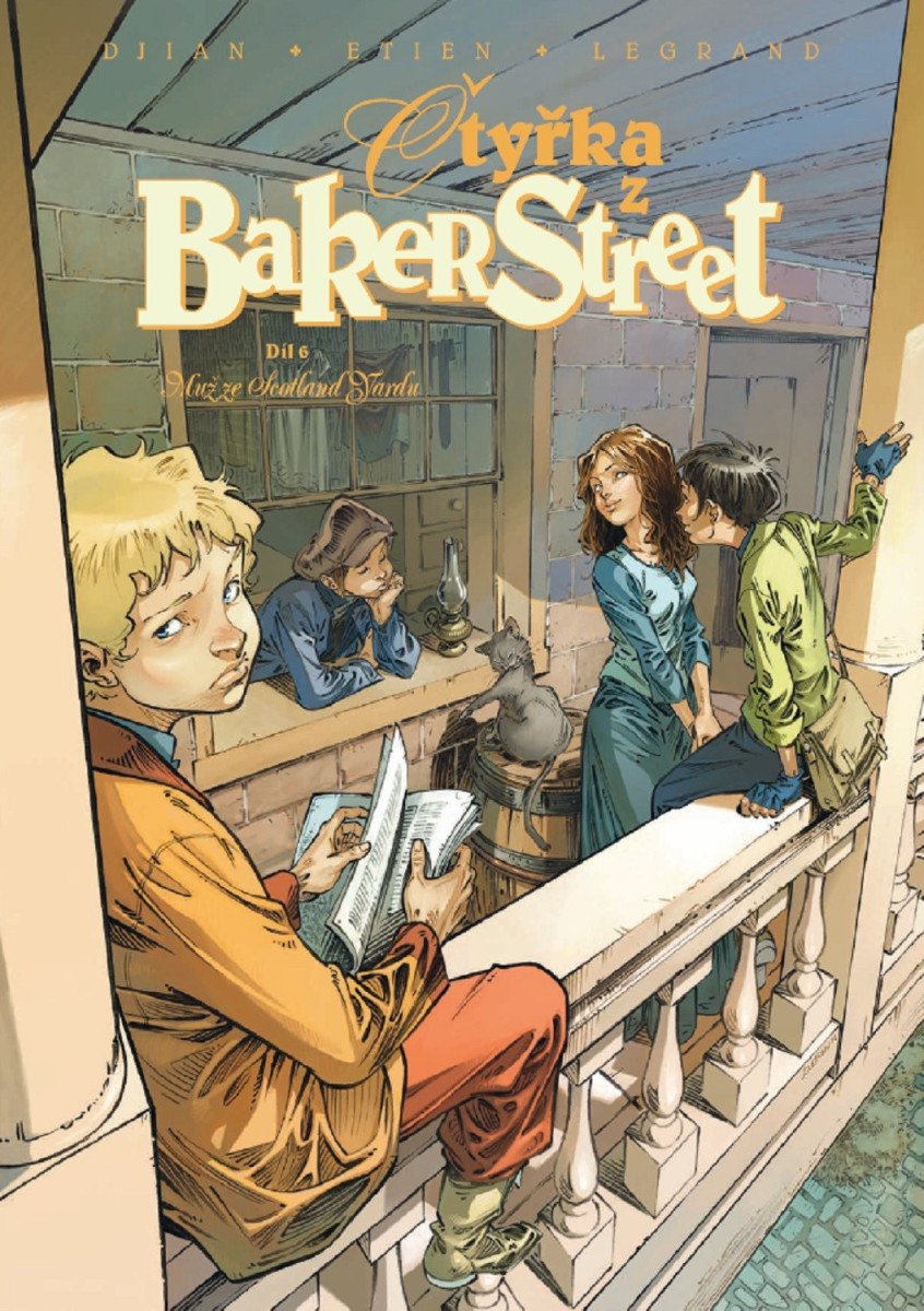 Čtyřka z Baker Street 6 - Muž ze Scotla – Djian J B