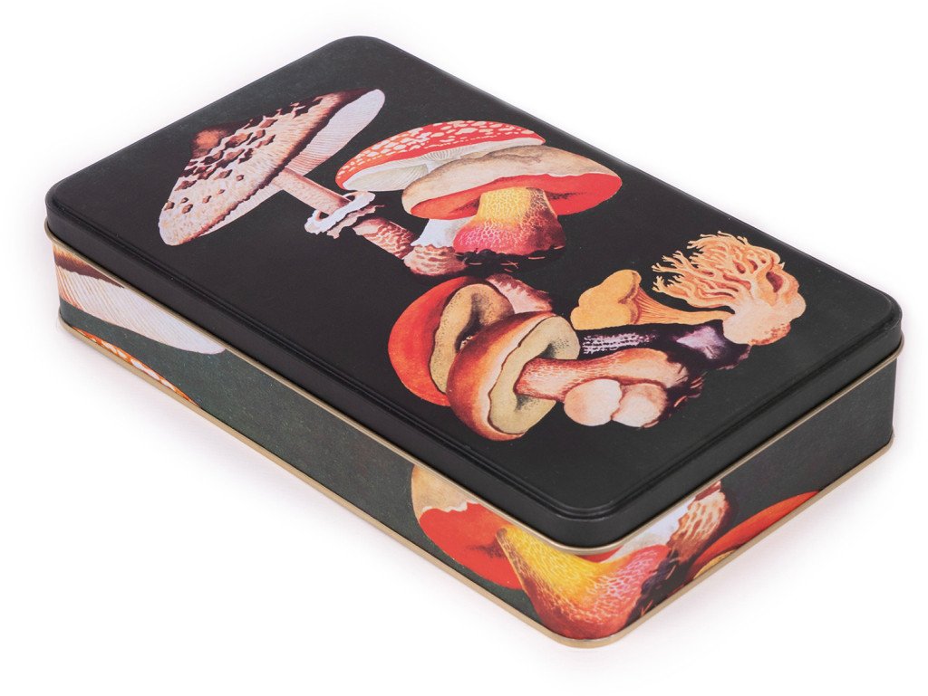 Plechová dóza Houby - Kateřina Winterová collection