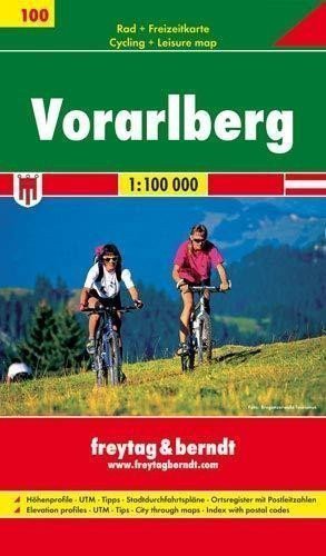 RK 100 Vorarlberg 1100 000  cyklomapa