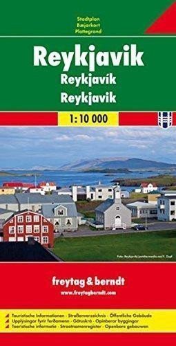 PL 125 Reykjavík 110 000  plán města