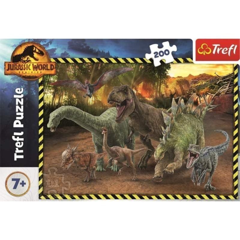Trefl Puzzle Jurský svět Nadvláda 200 dílků