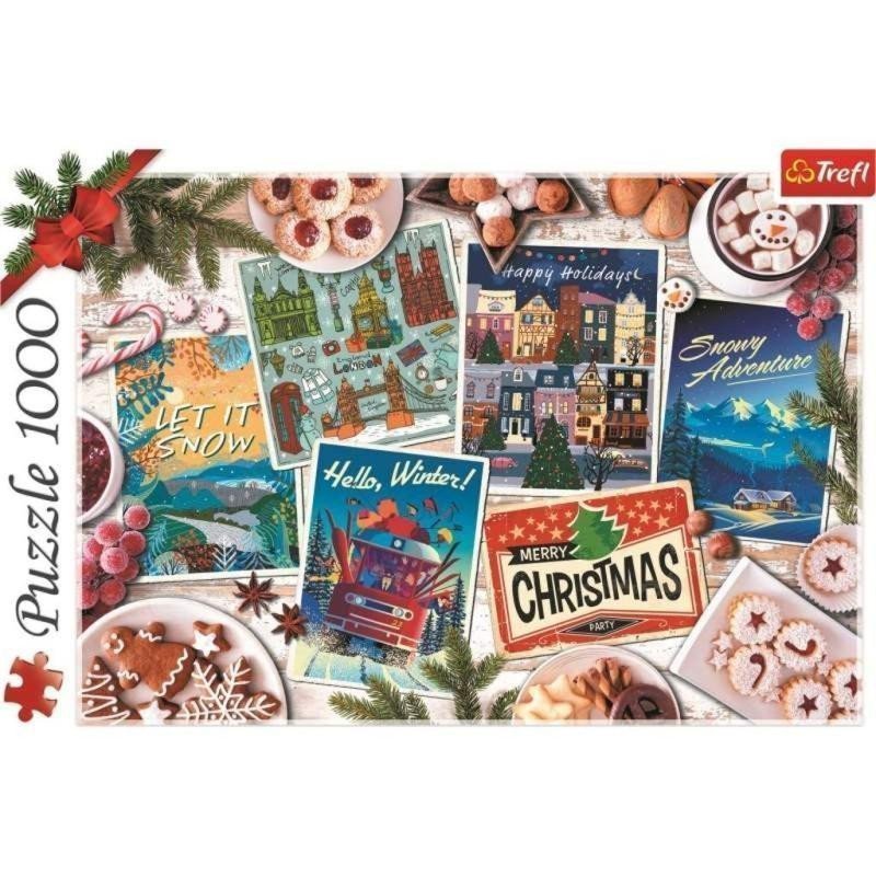 Trefl Puzzle Vzpomínky na zimu 1000 dílků