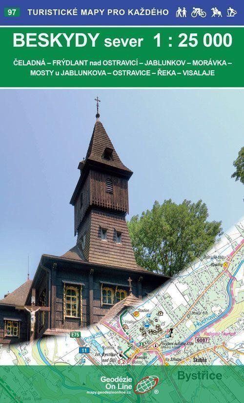 Beskydy - sever 125 000  97 Turistické mapy pro každého