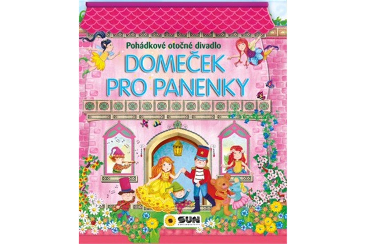 Domeček pro panenky - Pohádkové otočné divadlo