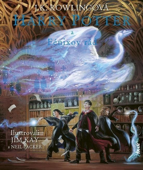 Harry Potter a Fénixov rád – Ilustrovaná edícia slovensky – Rowlingová Joanne Kathleen