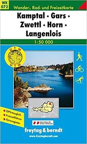 WK 072 Kamptal-Gars  turistická mapa