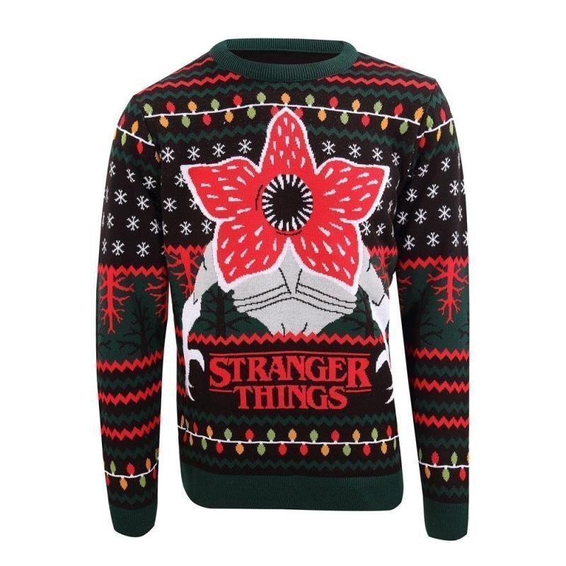 Stranger Things vánoční svetr -Demogorgon velikost L