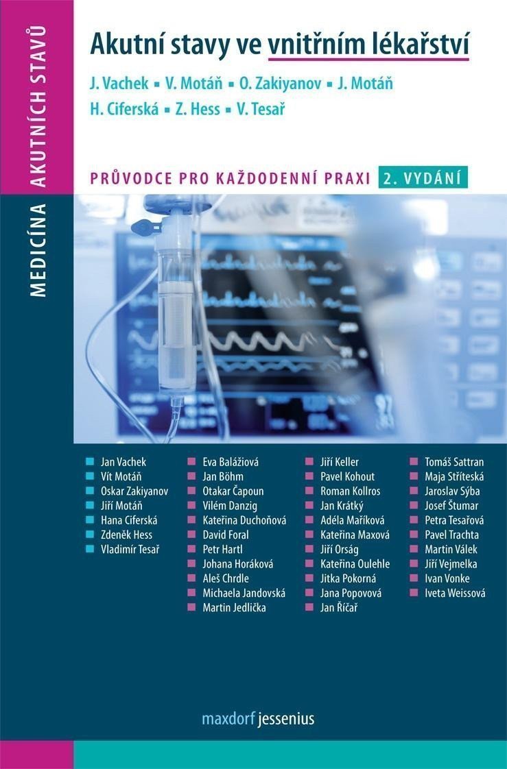 Akutní stavy ve vnitřním lékařství – group of authors