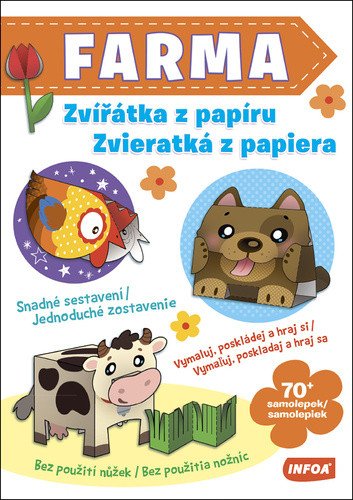 Farma - Zvířátka z papíru  Zvieratká z papiera