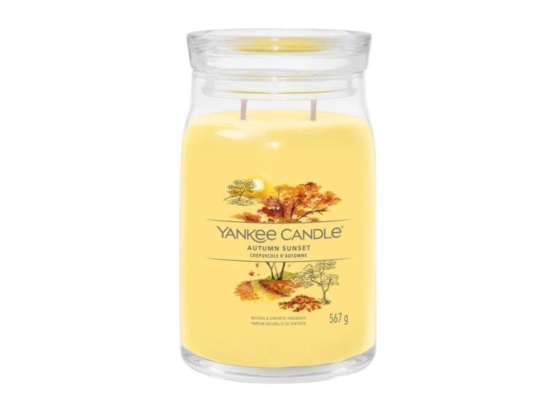 YANKEE CANDLE Autumn Sunset svíčka 567g  2 knoty Signature velký