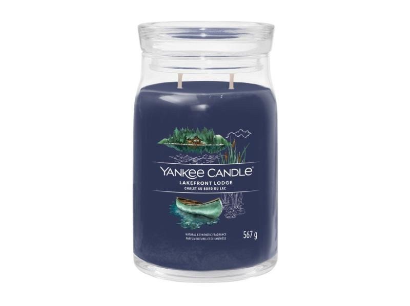 YANKEE CANDLE Lakefront Lodge svíčka 567g  2 knoty Signature velký