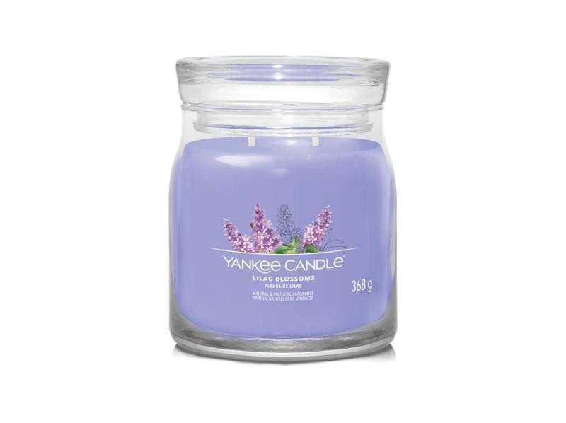 YANKEE CANDLE Lilac Blossoms svíčka 368g  2 knoty Signature střední