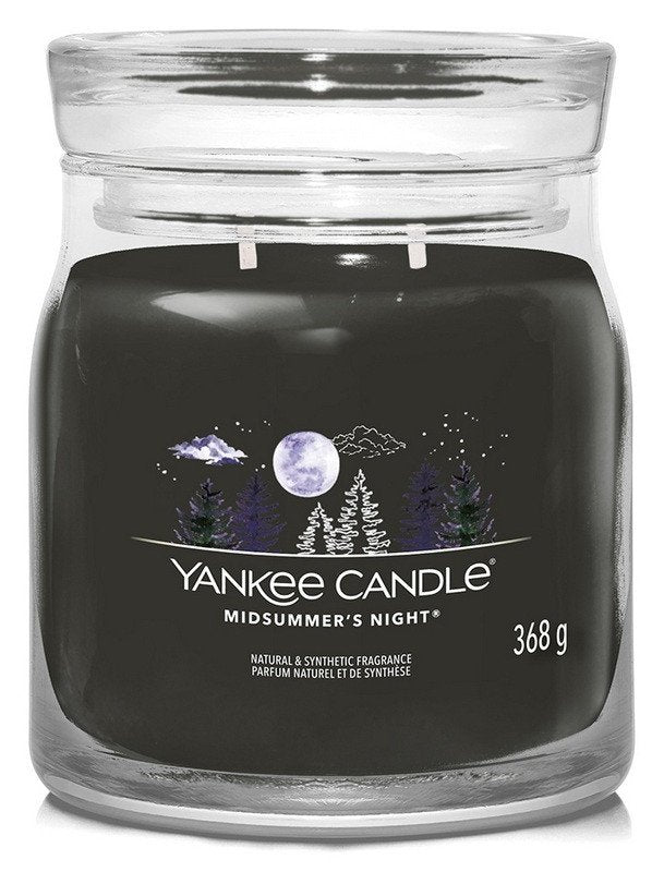 YANKEE CANDLE Midsummers Night svíčka 368g  2 knoty Signature střední
