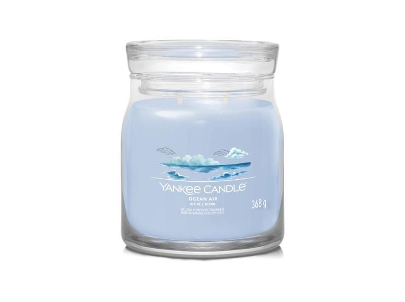 YANKEE CANDLE Ocean Air svíčka 368g  2 knoty Signature střední