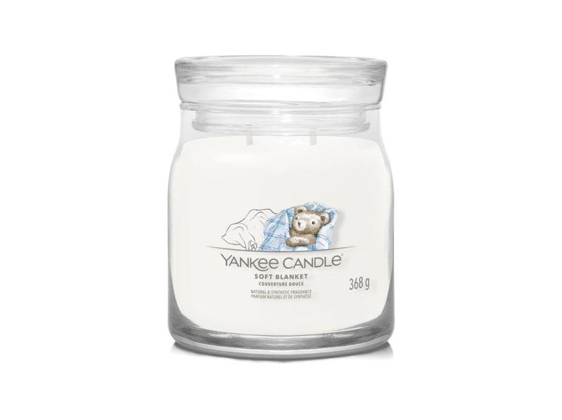 YANKEE CANDLE Soft Blanket svíčka 368g  2 knoty Signature střední