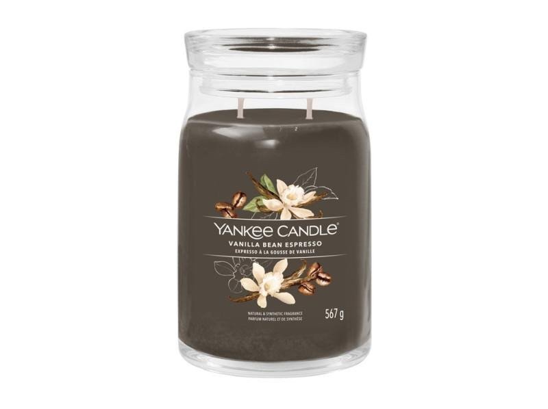 YANKEE CANDLE Vanilla Bean Espresso svíčka 567g  2 knoty Signature velký